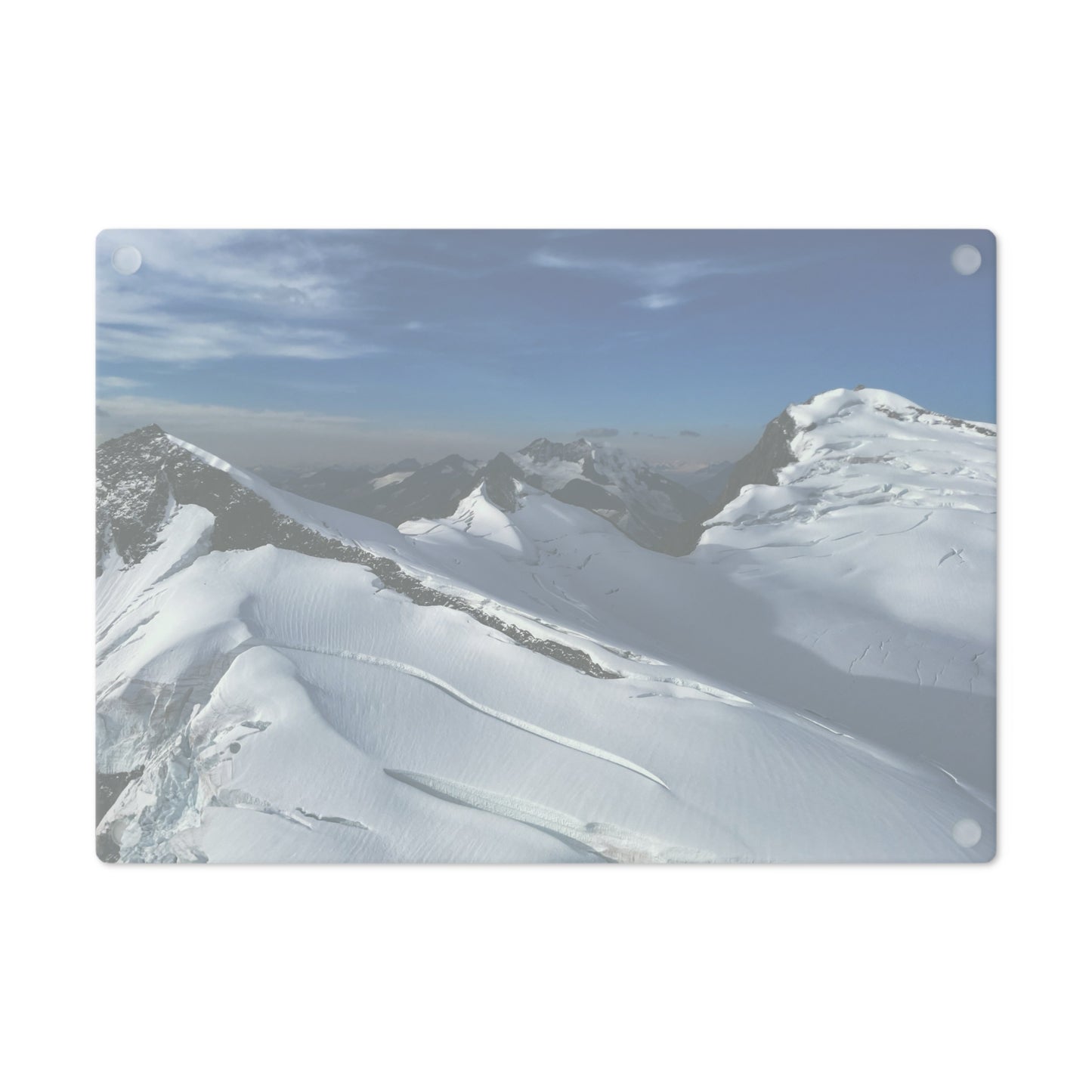 Alaska Mountain Range Cutting Board