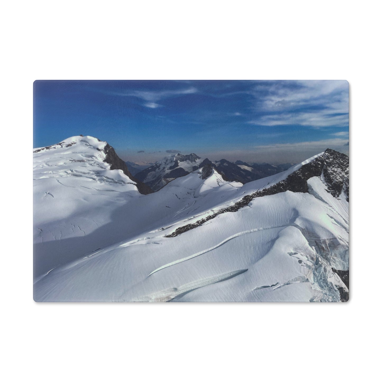 Alaska Mountain Range Cutting Board